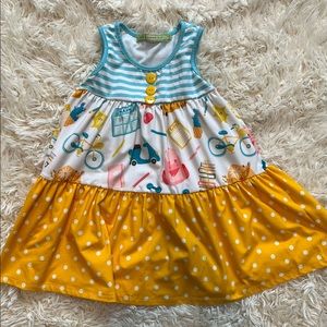 Millie Loves Lily - Back to School dress Size 3